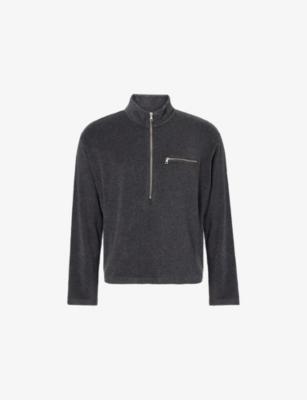 Towelling High-Neck Cotton-Blend Sweatshirt by MKI MIYUKI-ZOKU