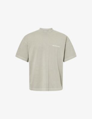 Uniform Crewneck Cotton-Jersey T-Shirt by MKI MIYUKI-ZOKU