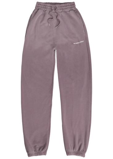 Uniform logo-print cotton-blend sweatpants by MKI MIYUKI-ZOKU