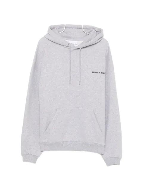 hoodied sweater by MKI MIYUKI-ZOKU