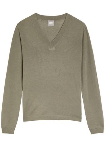 Dolmen wool and cashmere-blend jumper by MM