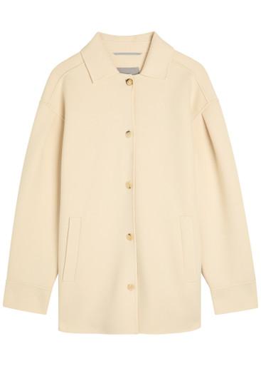 Emblema cotton-blend jacket by MM