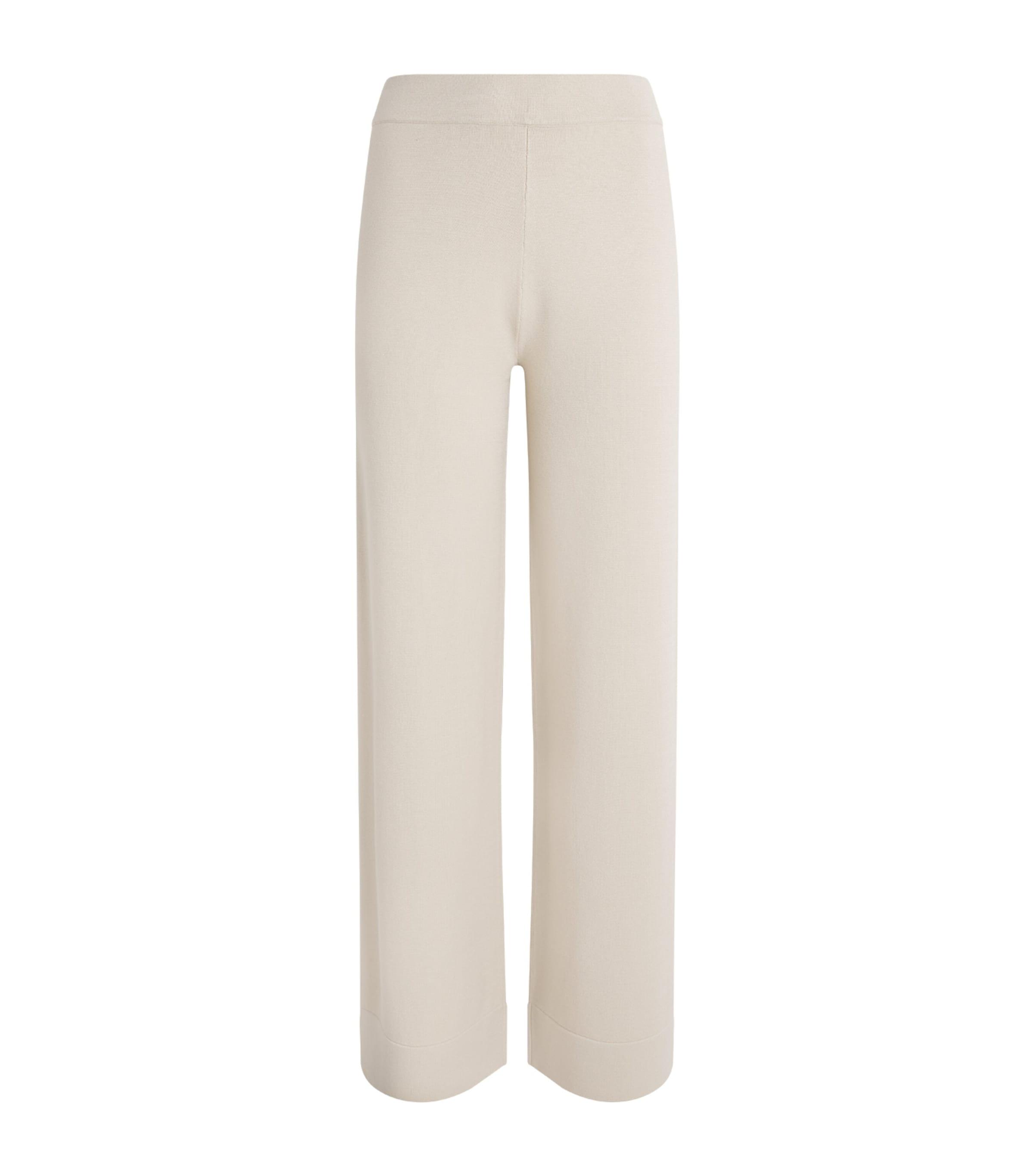  Knitted Wide-Leg Trousers by MM