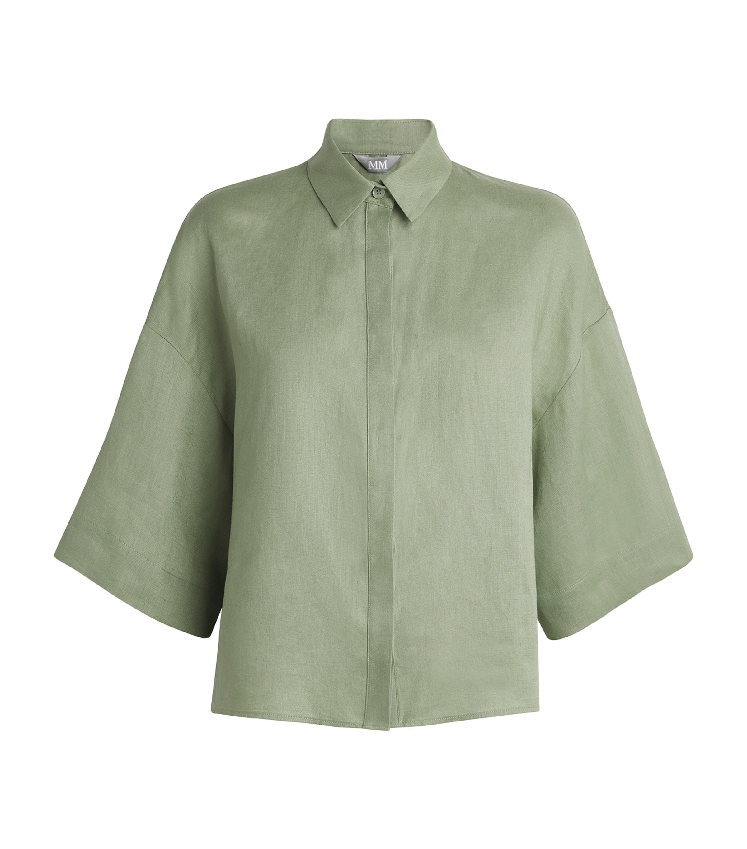  Linen Boxy Shirt by MM