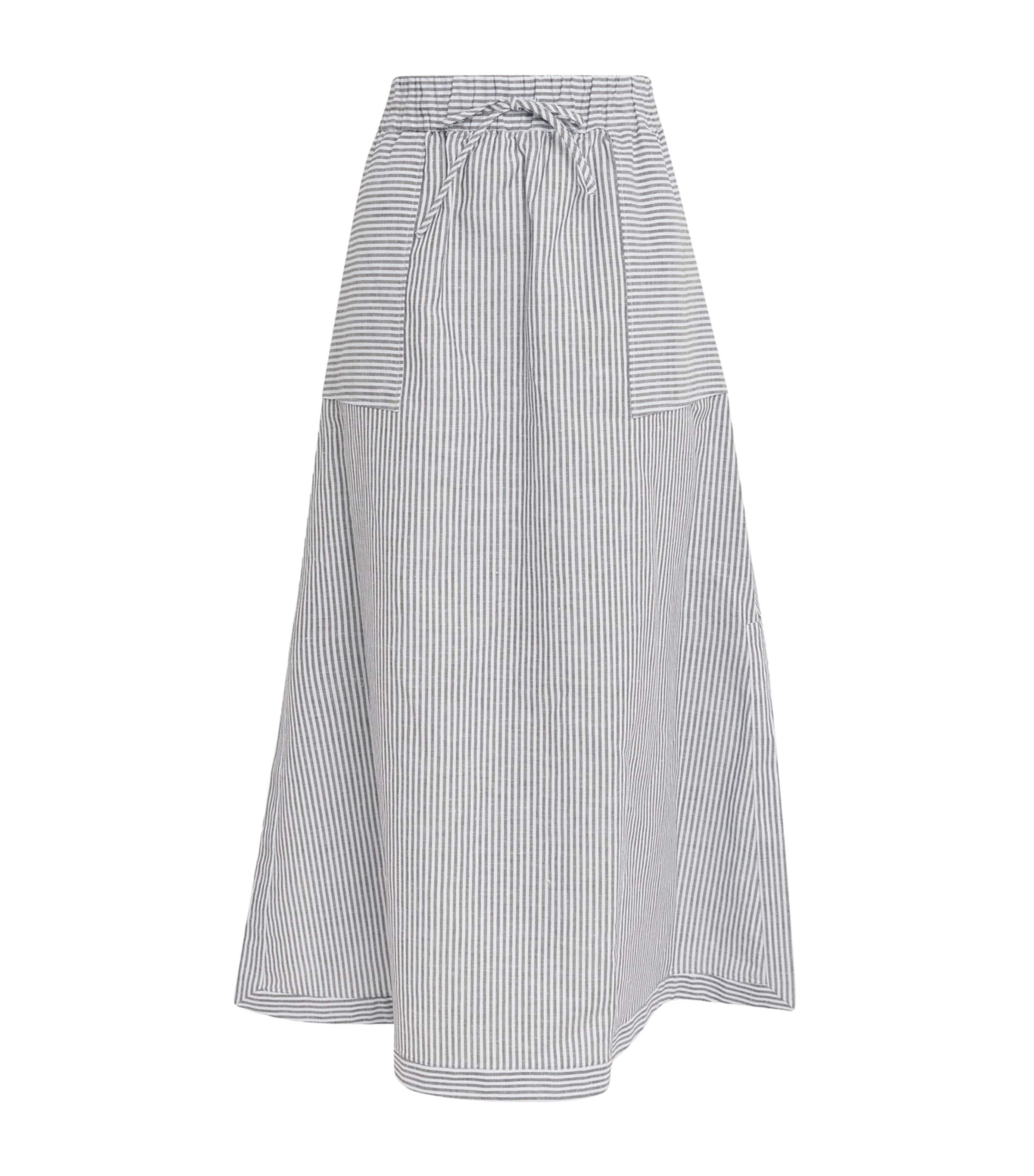 MM Striped Maxi Skirt by MM