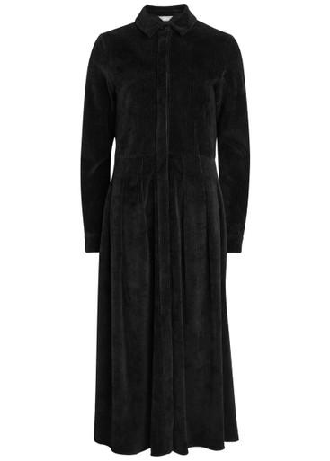 Paese corduroy midi shirt dress by MM