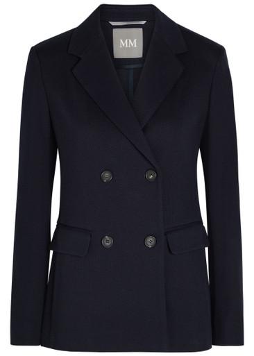 Rotondo double-breasted waffle blazer by MM