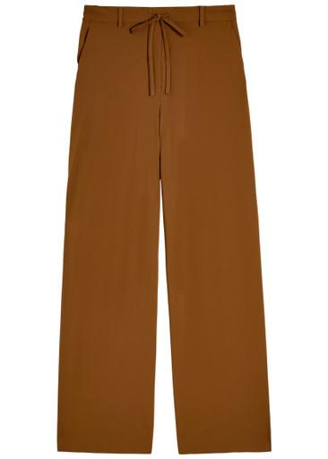 Verres wide-leg stretch-jersey trousers by MM
