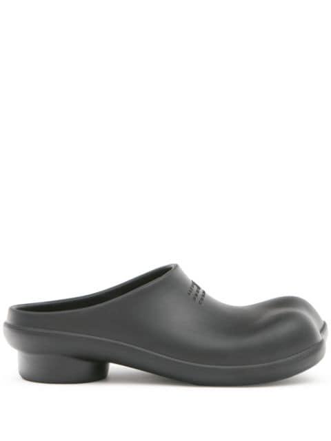 Anatomic numbers-motif slippers by MM6 MAISON MARGIELA