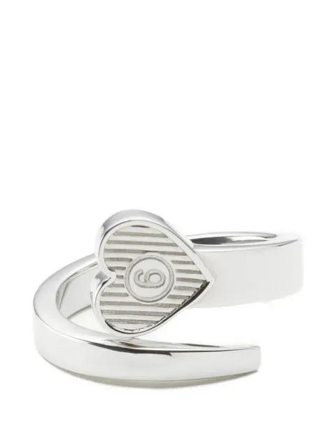 Arrow Heart open ring by MM6 MAISON MARGIELA