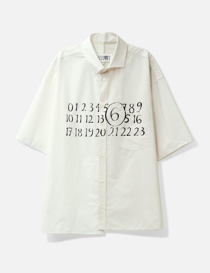 Asymmetric poplin shirt by MM6 MAISON MARGIELA