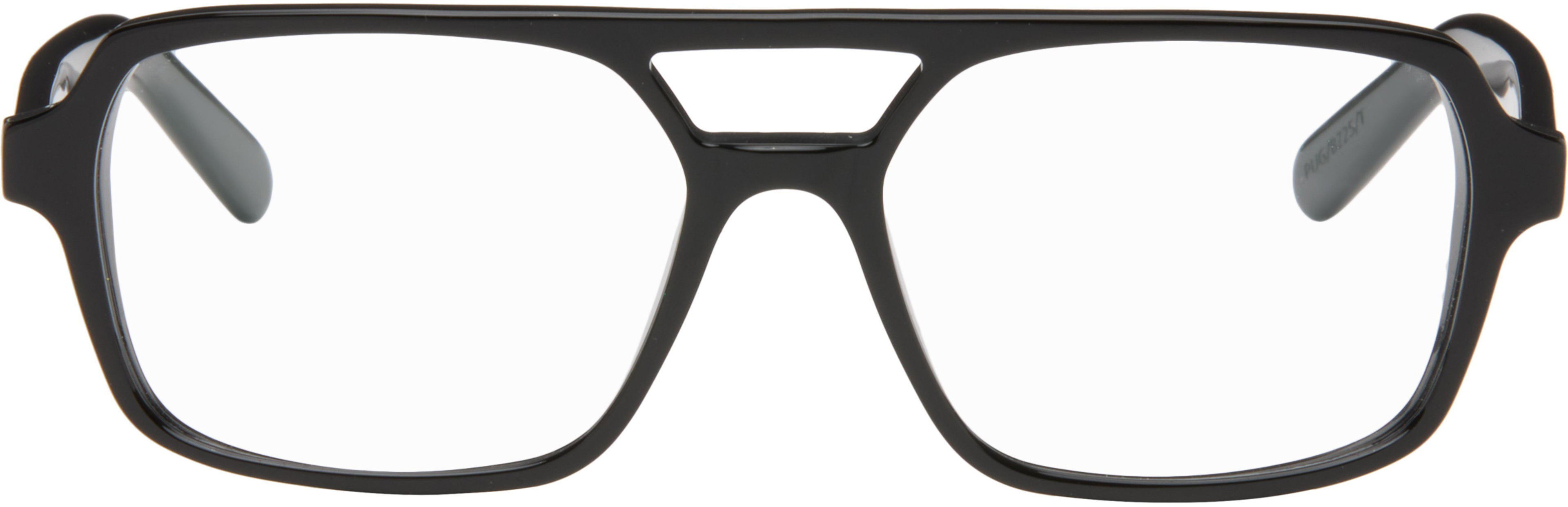 Black 14 Glasses by MM6 MAISON MARGIELA