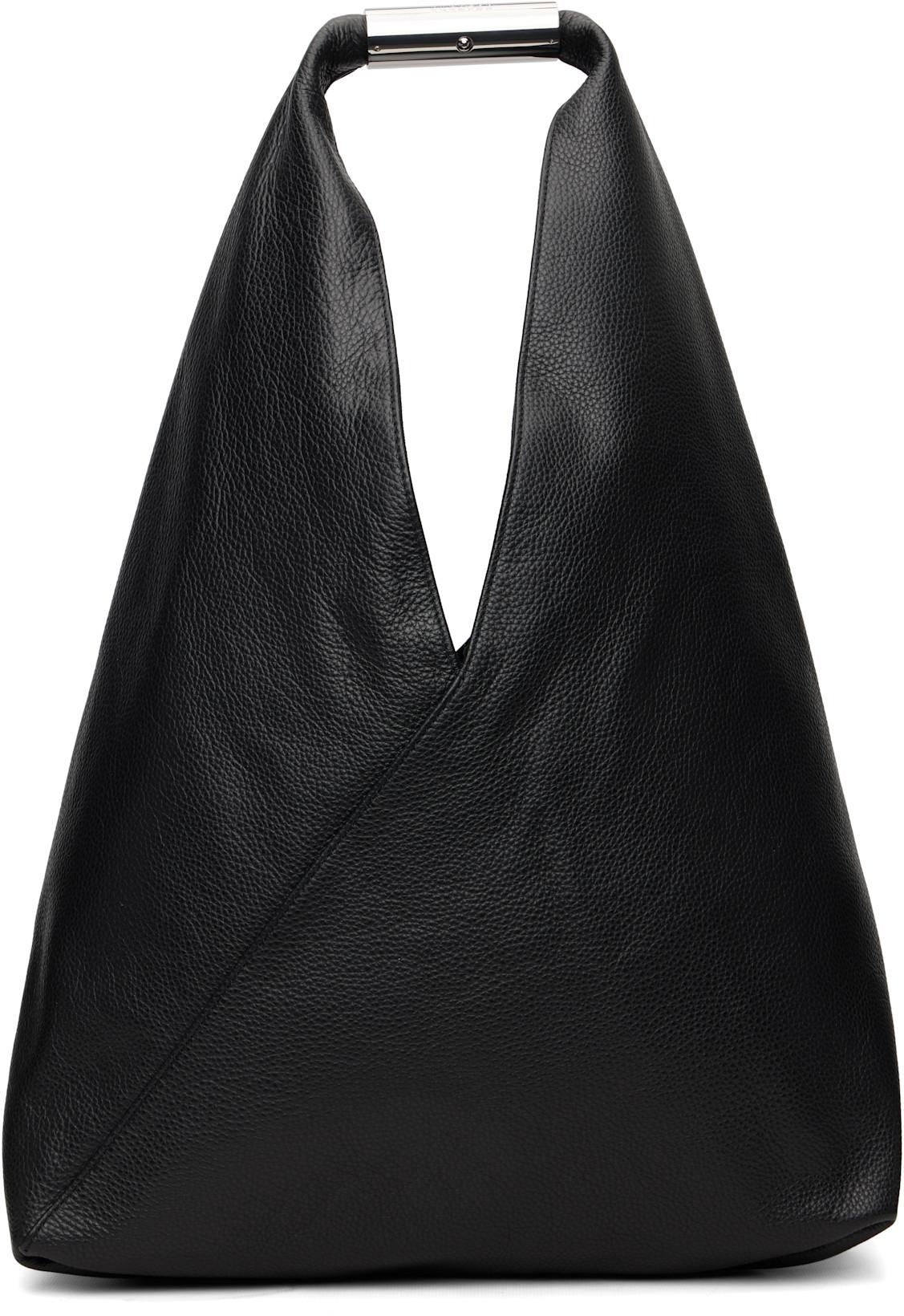 Black Jewel Handle Classic Tote by MM6 MAISON MARGIELA