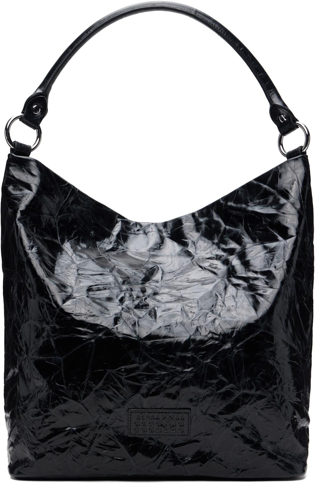Black Numeric Tote by MM6 MAISON MARGIELA