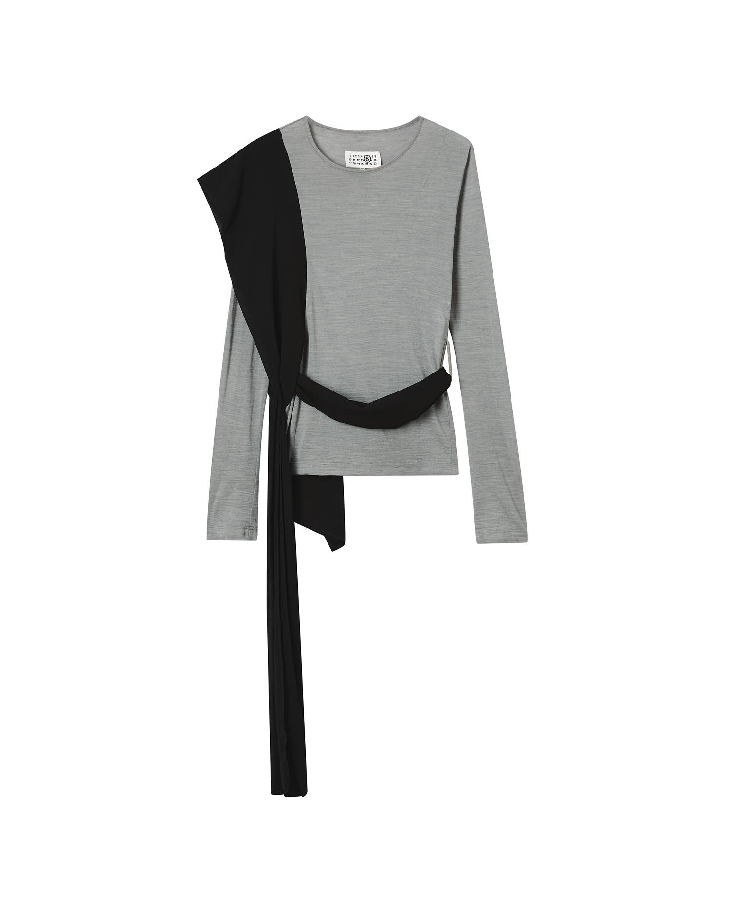 Bow tie long tee by MM6 MAISON MARGIELA