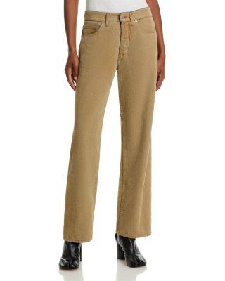 Coated Straight Leg Pants by MM6 MAISON MARGIELA