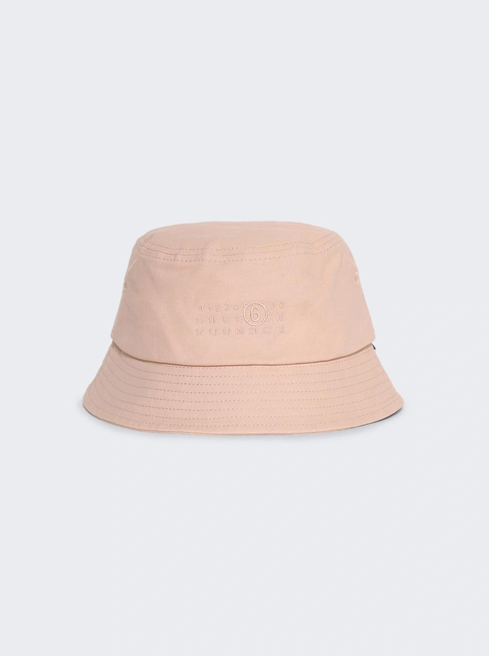 Cotton Canvas Bucket Hat Pink  | The Webster by MM6 MAISON MARGIELA