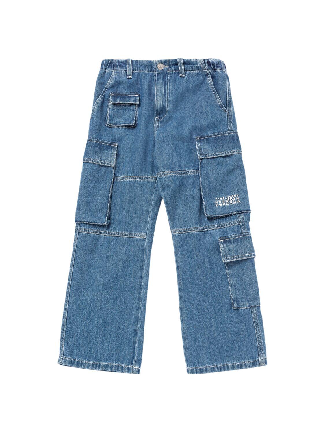 Cotton Cargo Jeans by MM6 MAISON MARGIELA