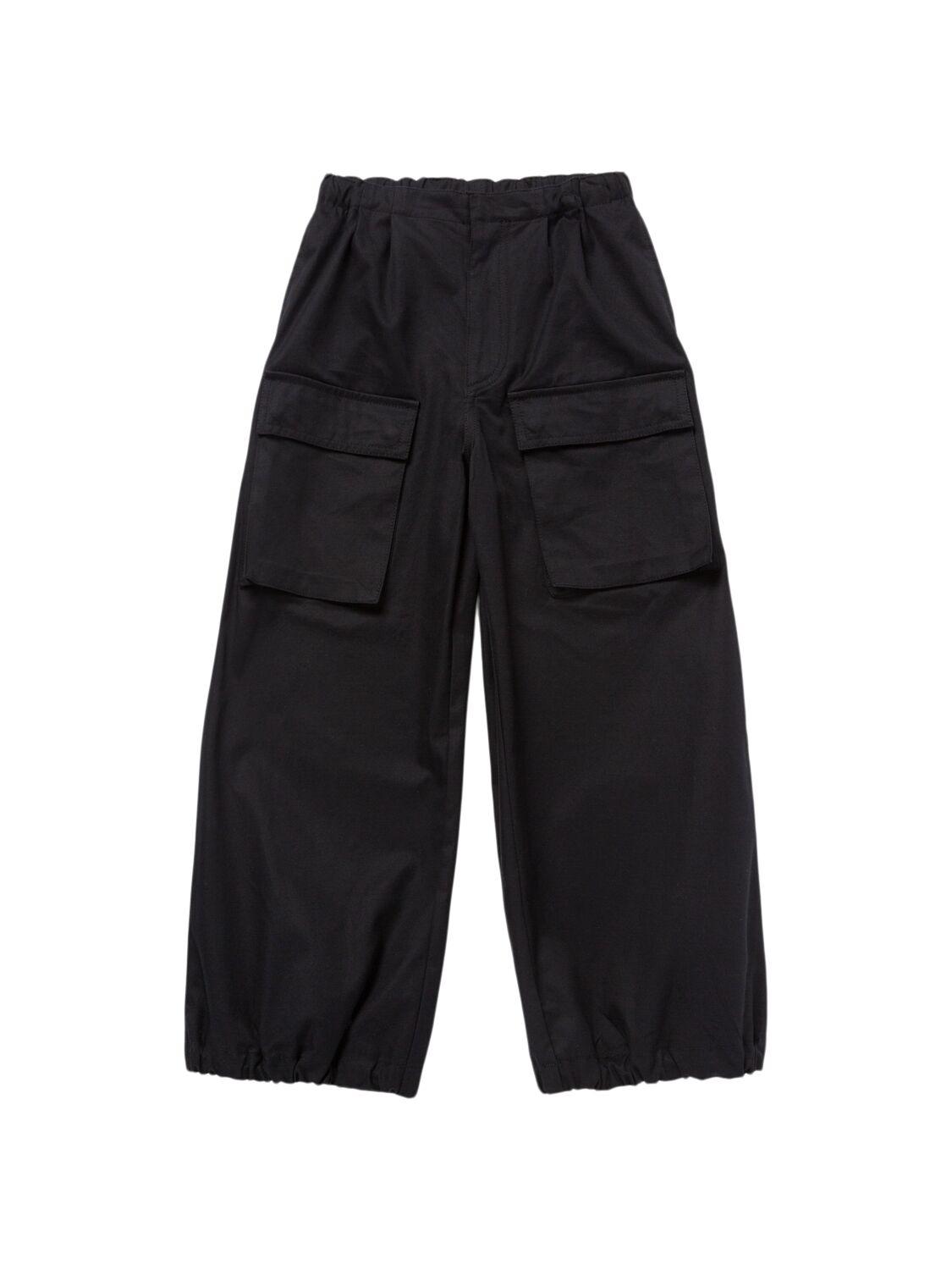 Cotton Gabardine Cargo Pants by MM6 MAISON MARGIELA