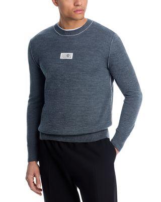 Crewneck Logo Sweater by MM6 MAISON MARGIELA