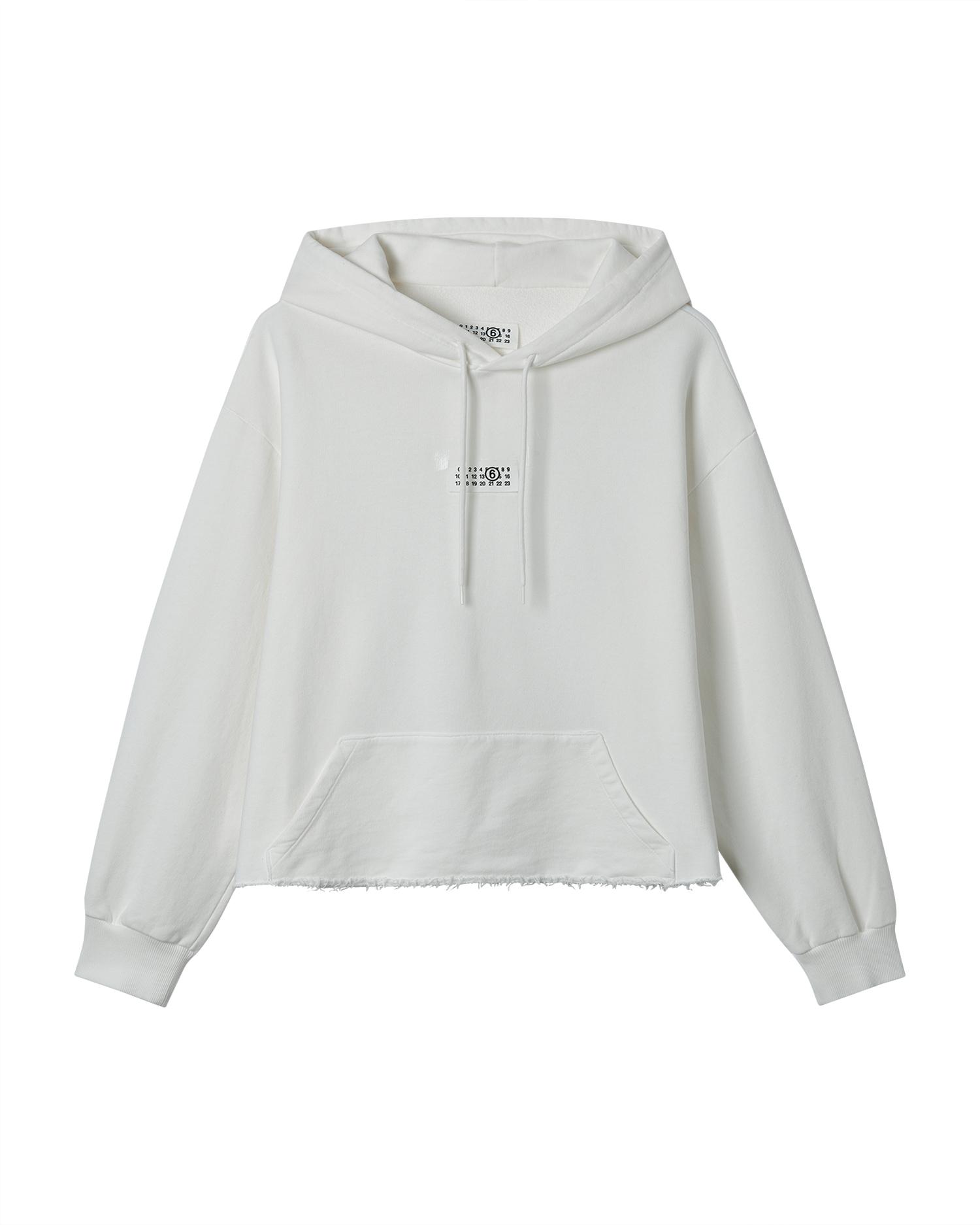 Cropped hoodie by MM6 MAISON MARGIELA