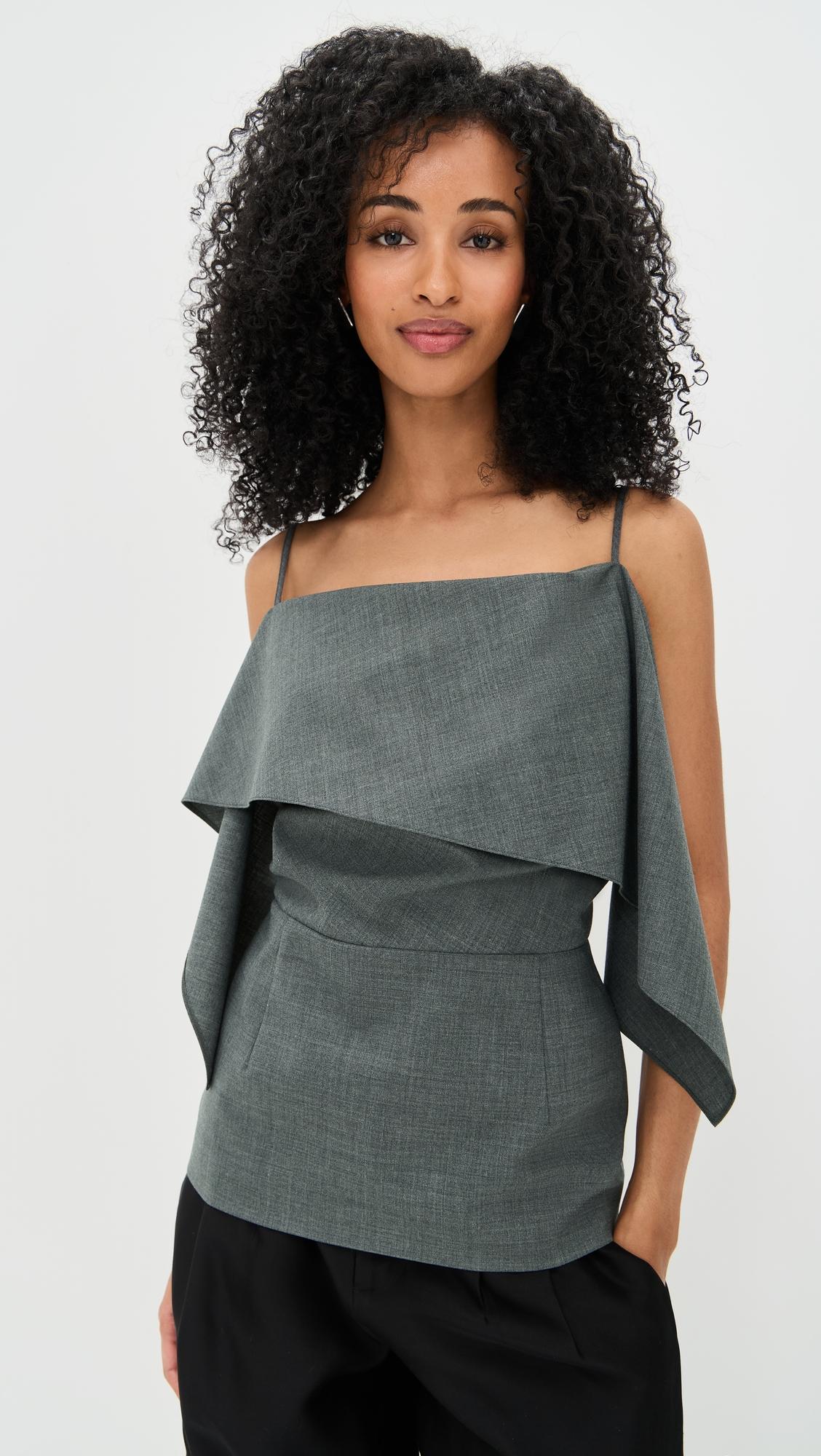 Draped Tank Top by MM6 MAISON MARGIELA