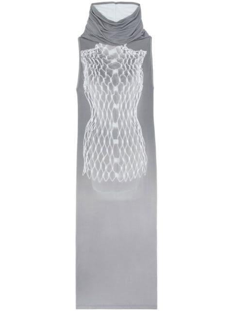 Dummy sleeveless midi dress by MM6 MAISON MARGIELA