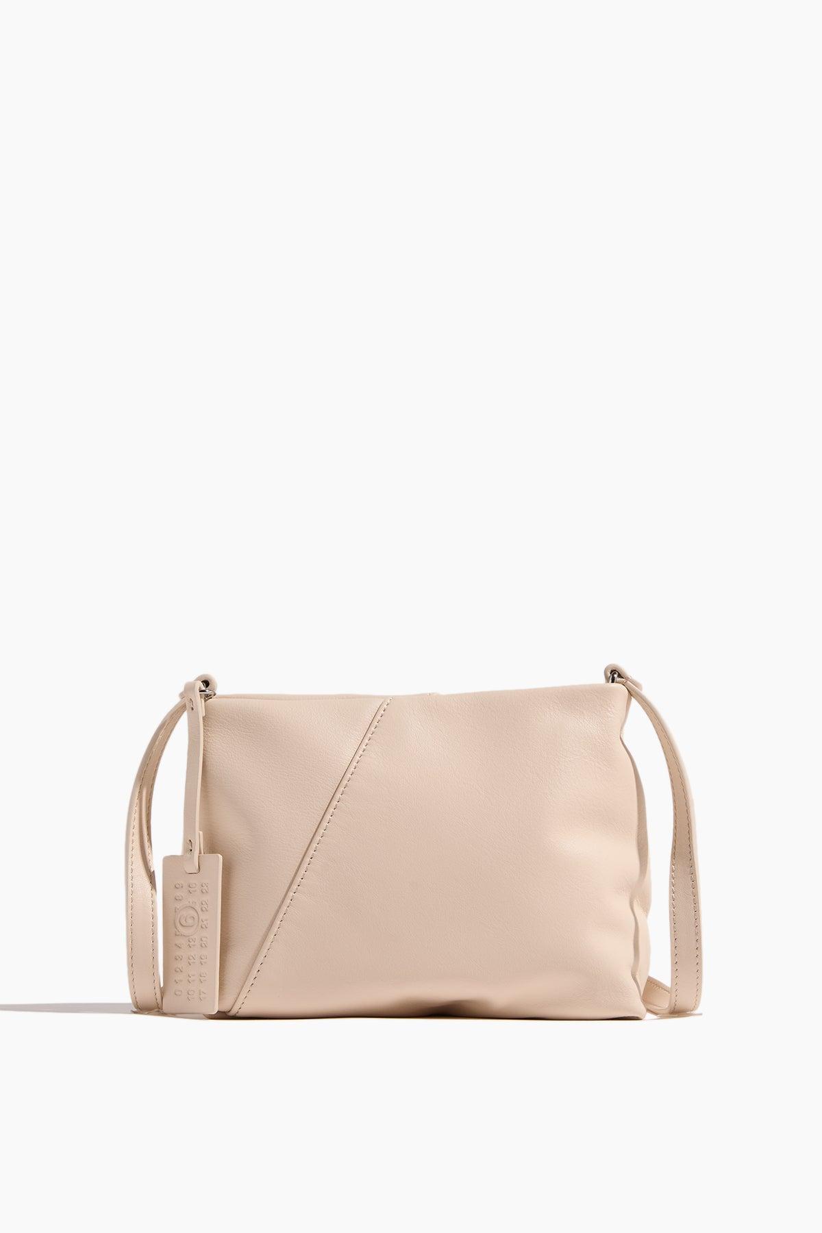 Folded Shoulder Bag in Tapioca by MM6 MAISON MARGIELA
