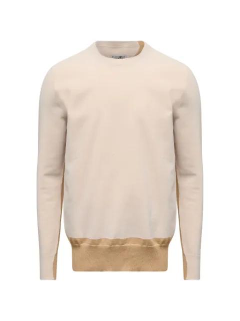 Fused knit cotton jumper by MM6 MAISON MARGIELA