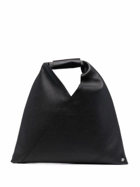 Japanese leather tote bag by MM6 MAISON MARGIELA