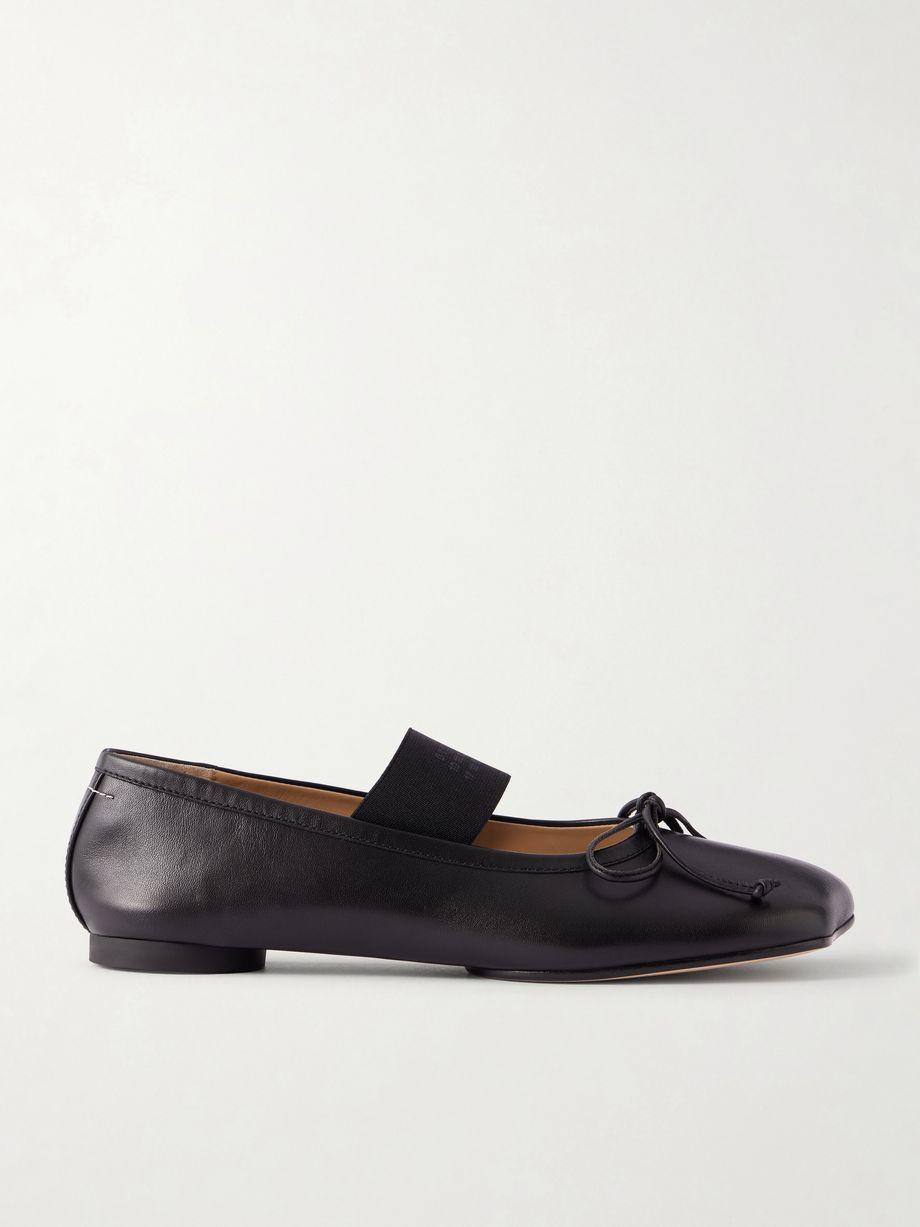 Leather ballet flats by MM6 MAISON MARGIELA