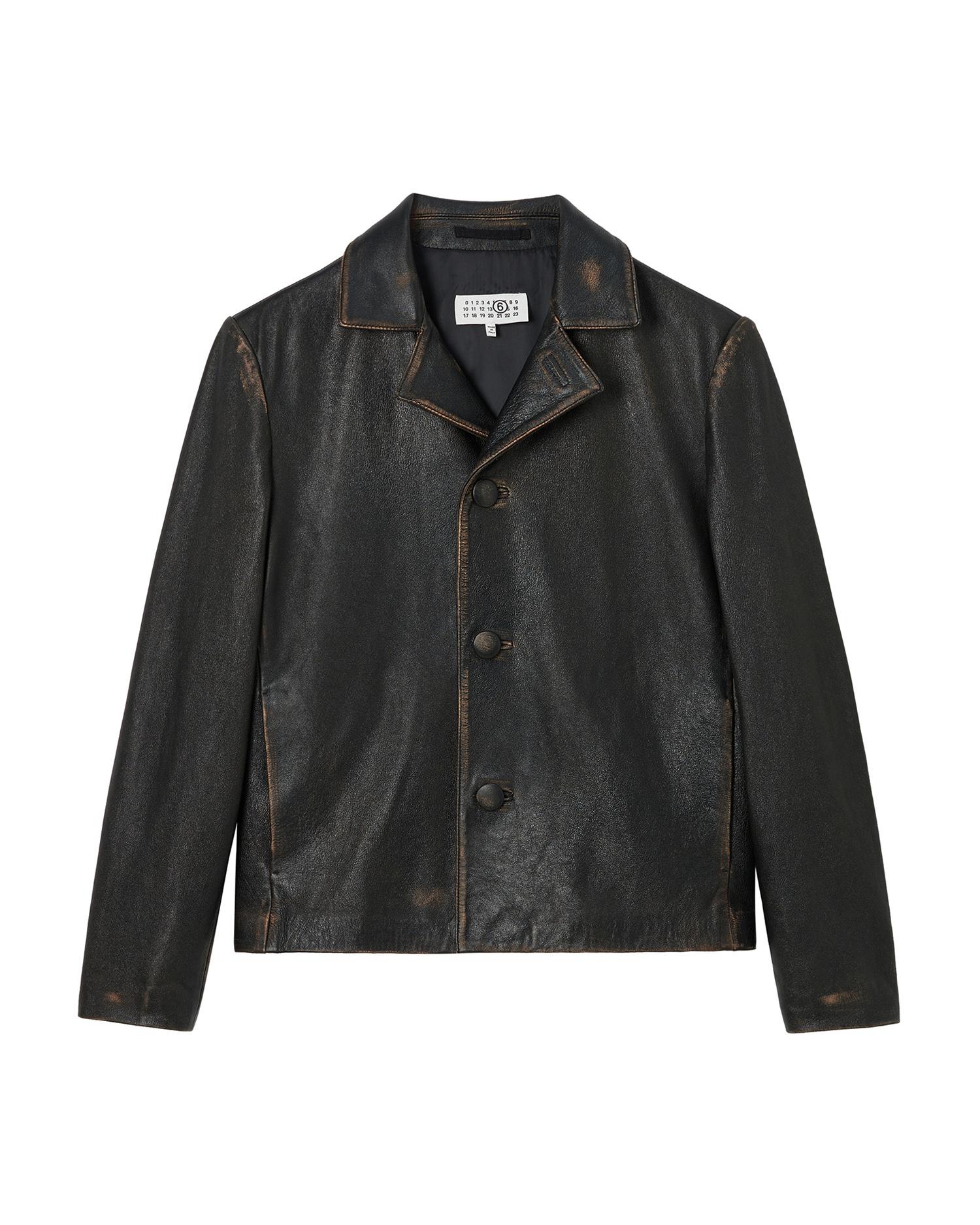 Leather jacket by MM6 MAISON MARGIELA