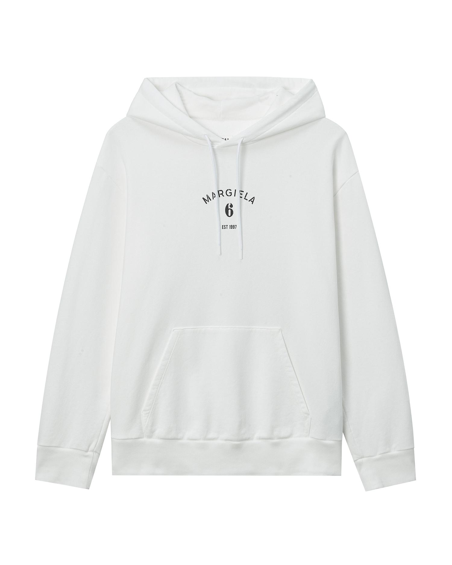 Logo hoodie by MM6 MAISON MARGIELA