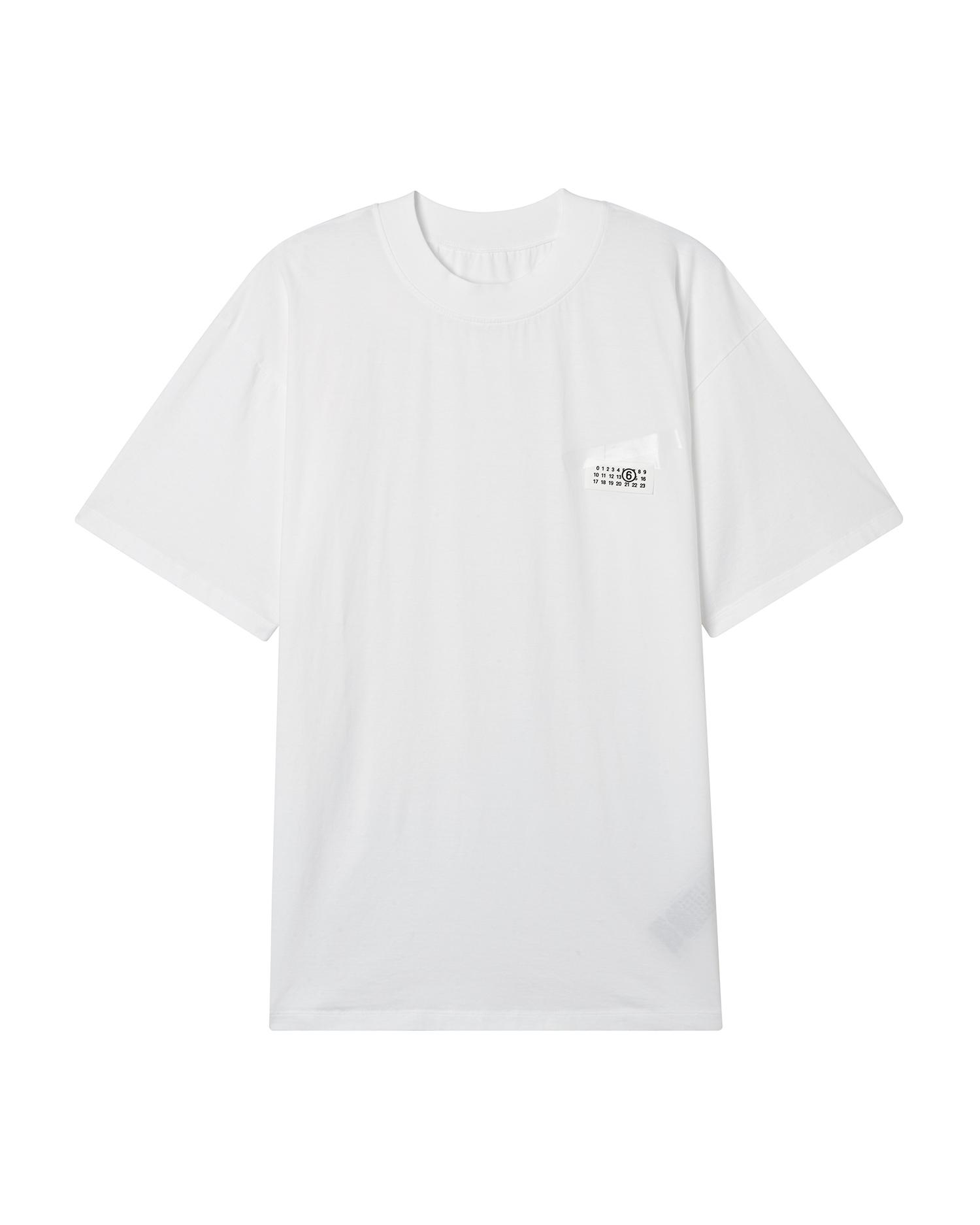 Logo patch tee by MM6 MAISON MARGIELA
