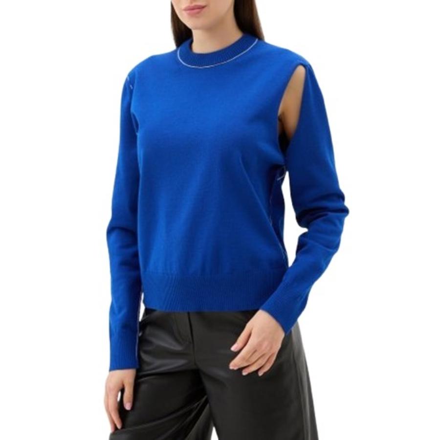 MM6 Crewneck Cutout Jumper by MM6 MAISON MARGIELA