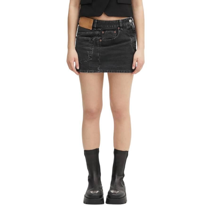 MM6 Maison Margiela Cotton Denim Mini Skirt by MM6 MAISON MARGIELA