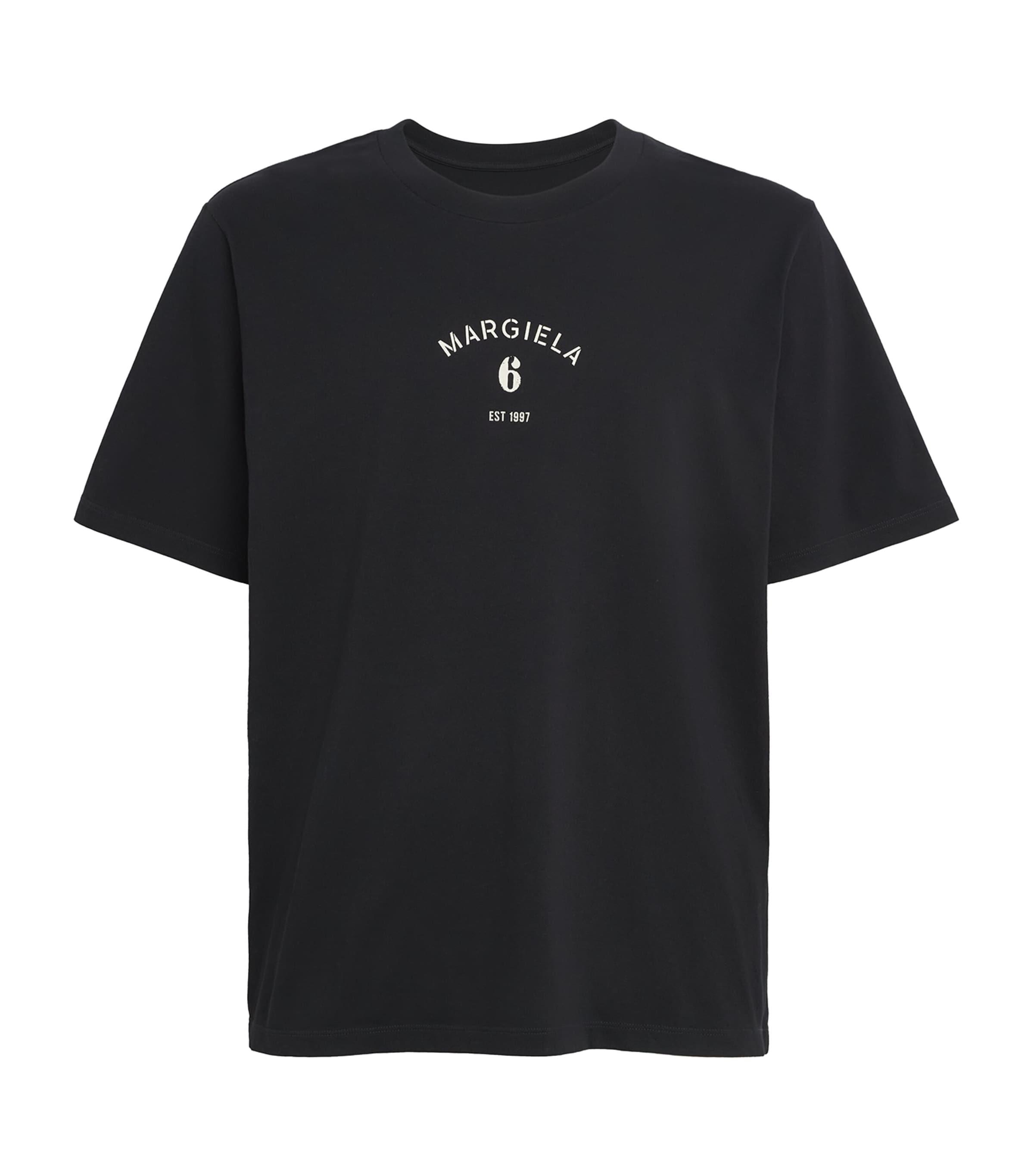 MM6 Maison Margiela Cotton Logo T-Shirt by MM6 MAISON MARGIELA