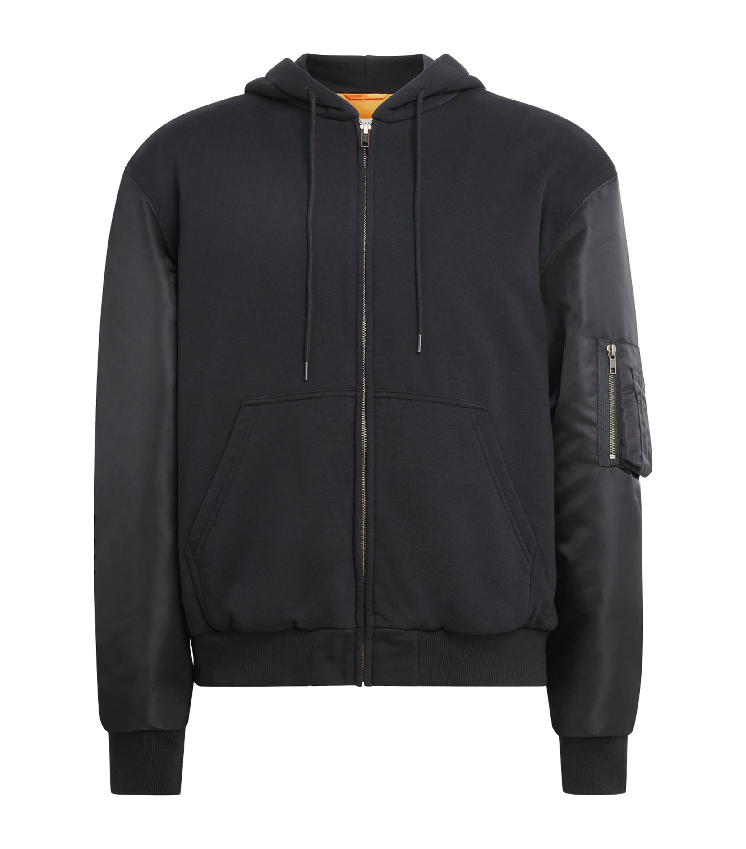 MM6 Maison Margiela Padded Hooded Bomber Jacket by MM6 MAISON MARGIELA