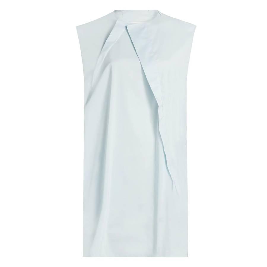 MM6 Maison Margiela Pleated Sleeveless Minidress by MM6 MAISON MARGIELA