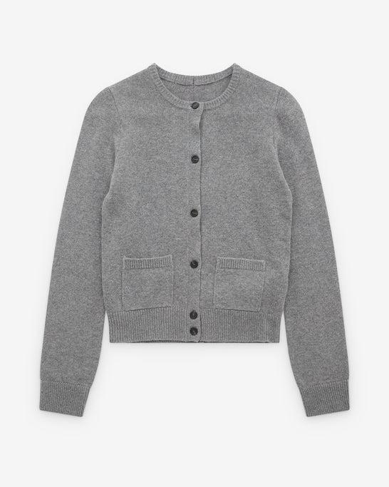 MM6 - Women's Cardigan - (Grey854) by MM6 MAISON MARGIELA