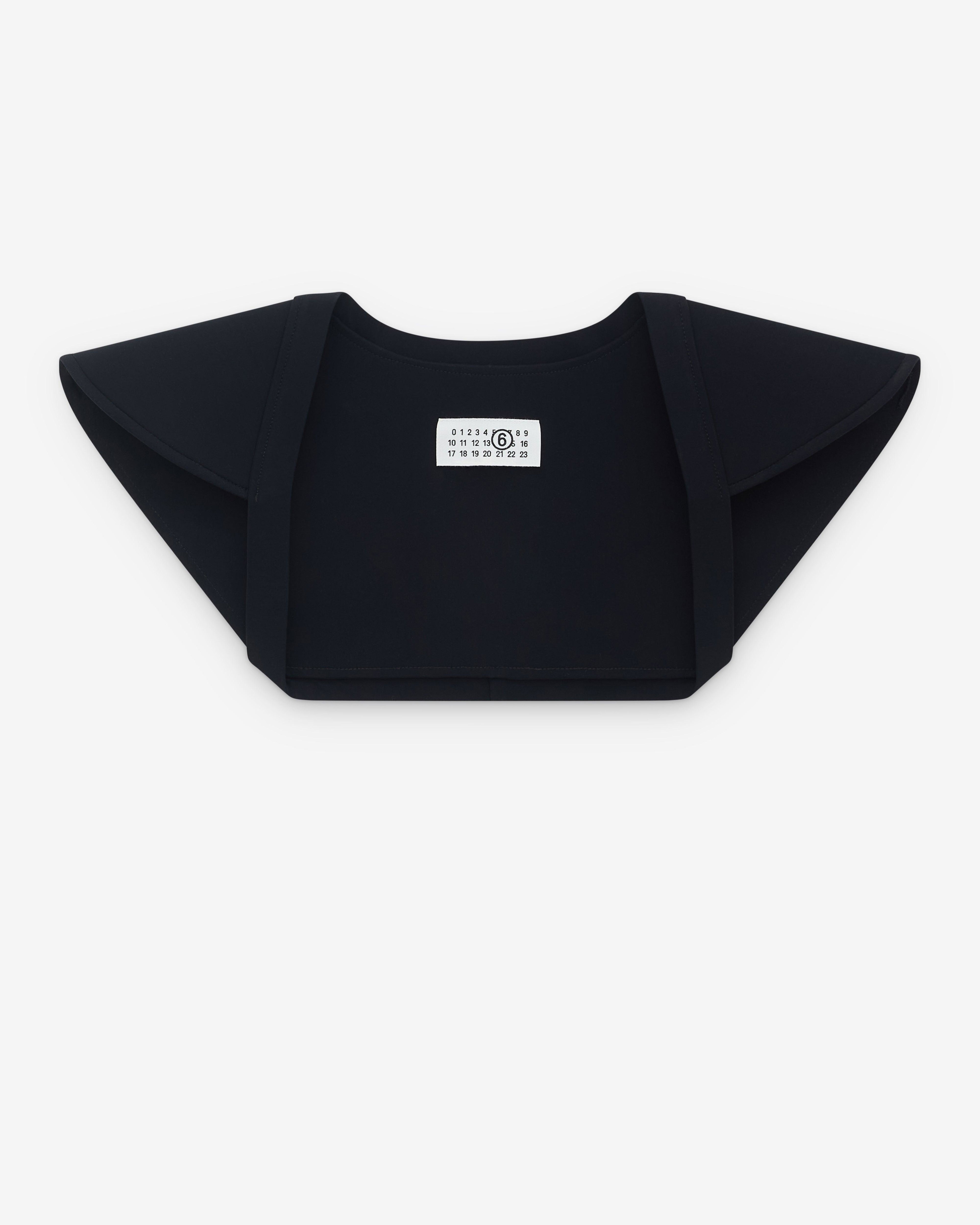 MM6 - Women's Lycra Jersey Bolero - (Black) by MM6 MAISON MARGIELA