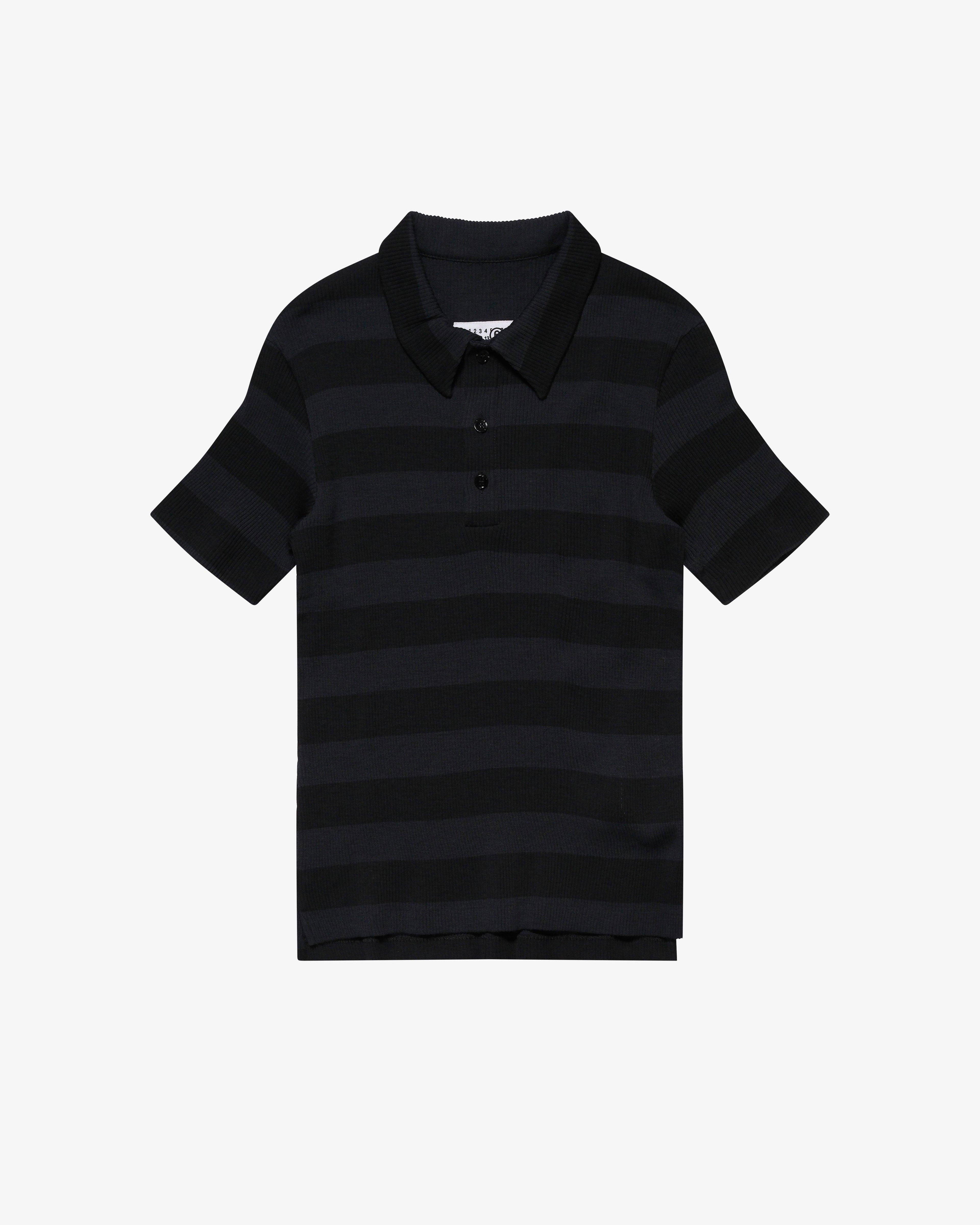 MM6 - Women's Polo Shirt - (Print) by MM6 MAISON MARGIELA