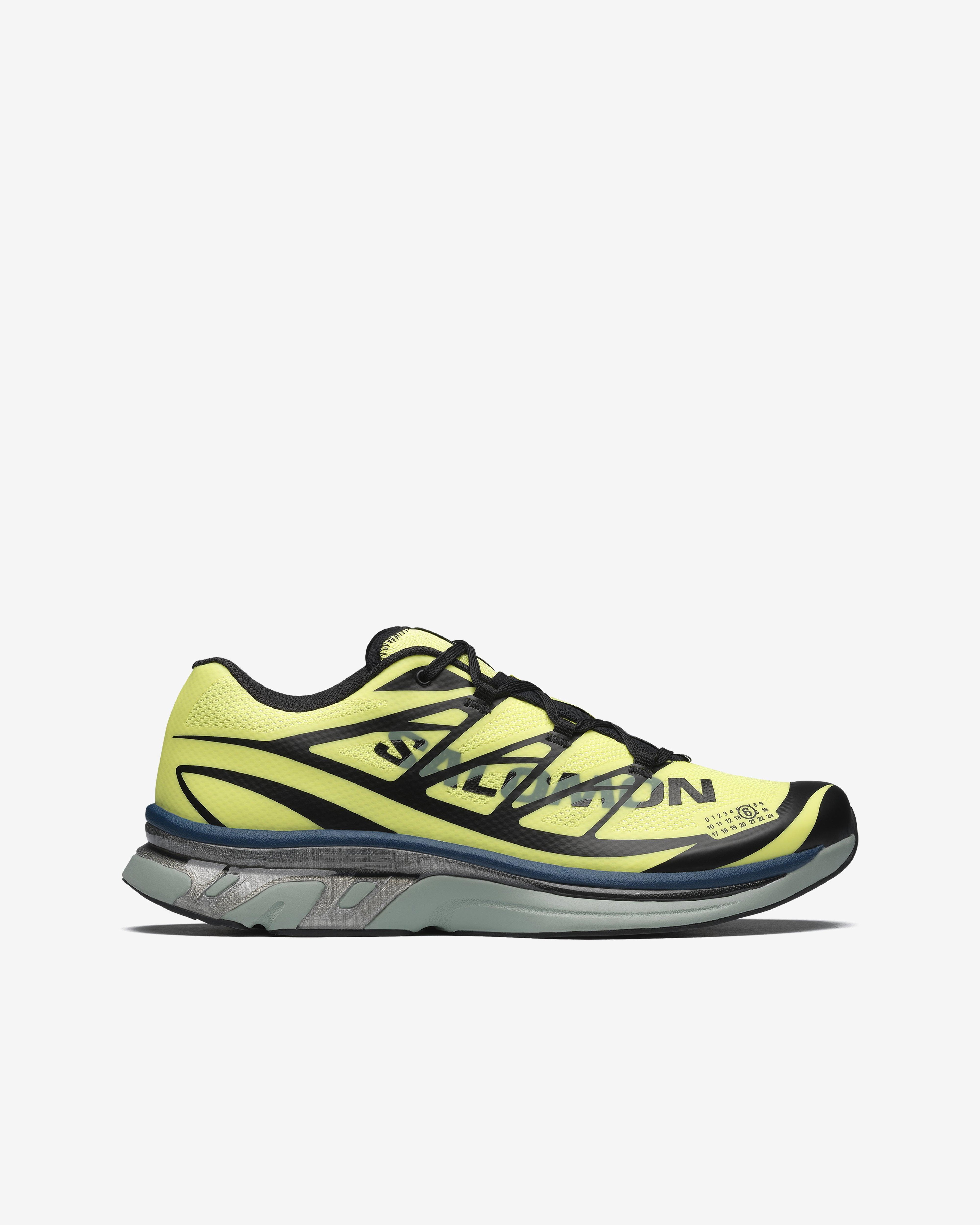MM6 - Women's Salomon XT-6 Sneakers - (Sunny Lime/Black) by MM6 MAISON MARGIELA
