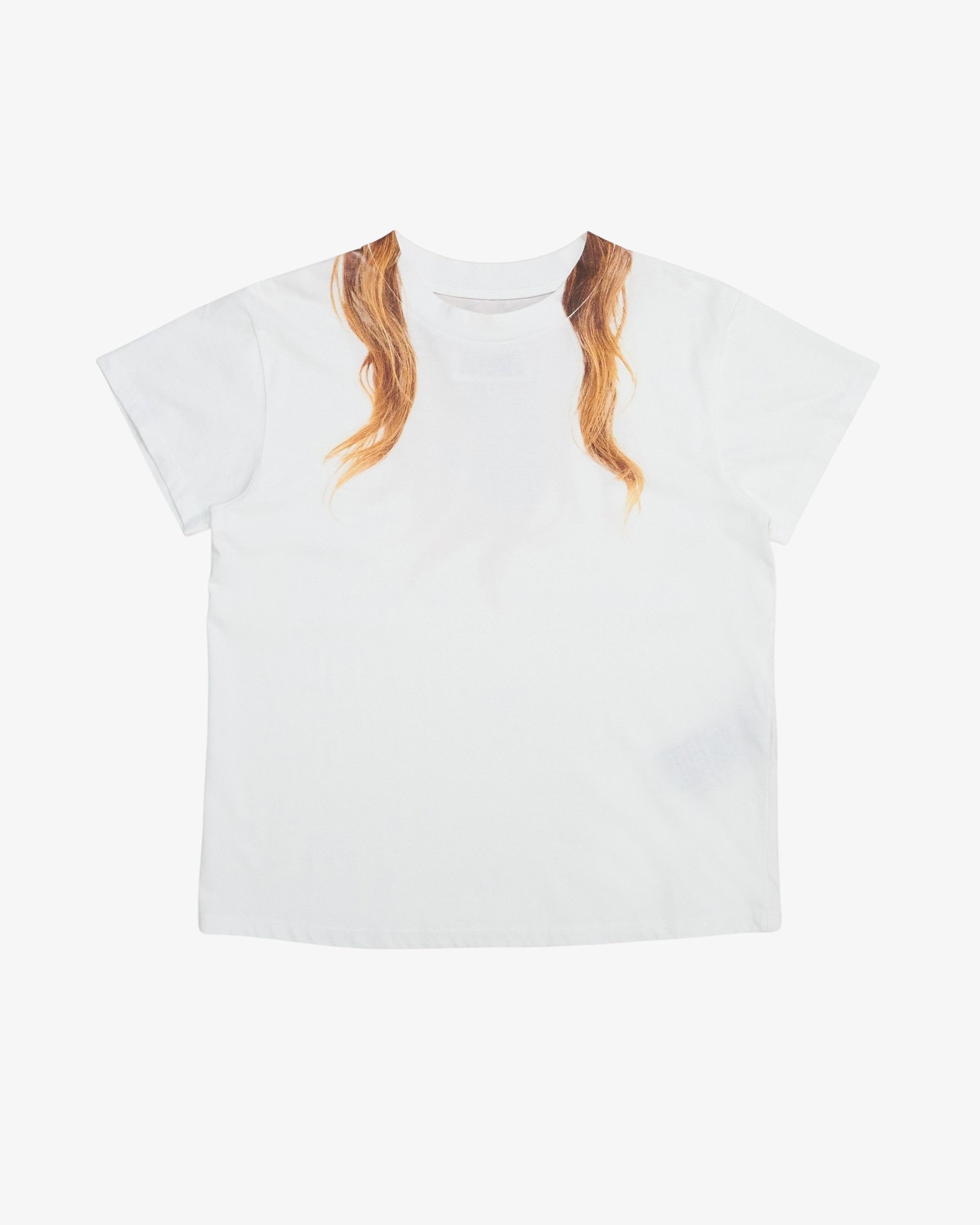 MM6 - Women's T-Shirt - (Off-White) by MM6 MAISON MARGIELA