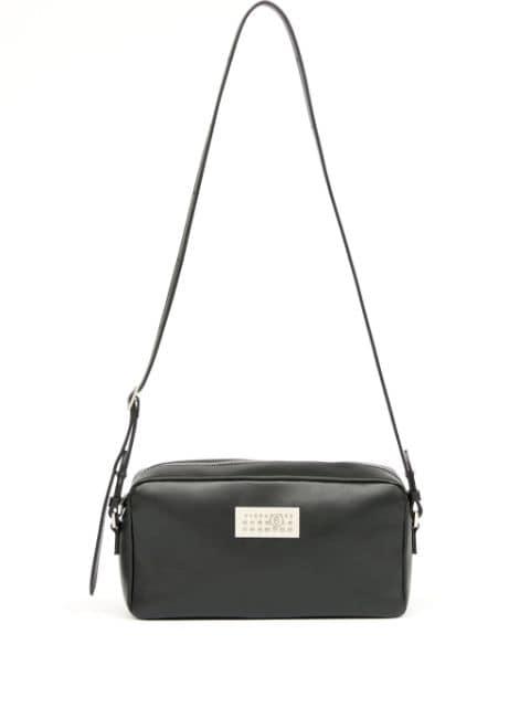 Numeric leather shoulder bag by MM6 MAISON MARGIELA