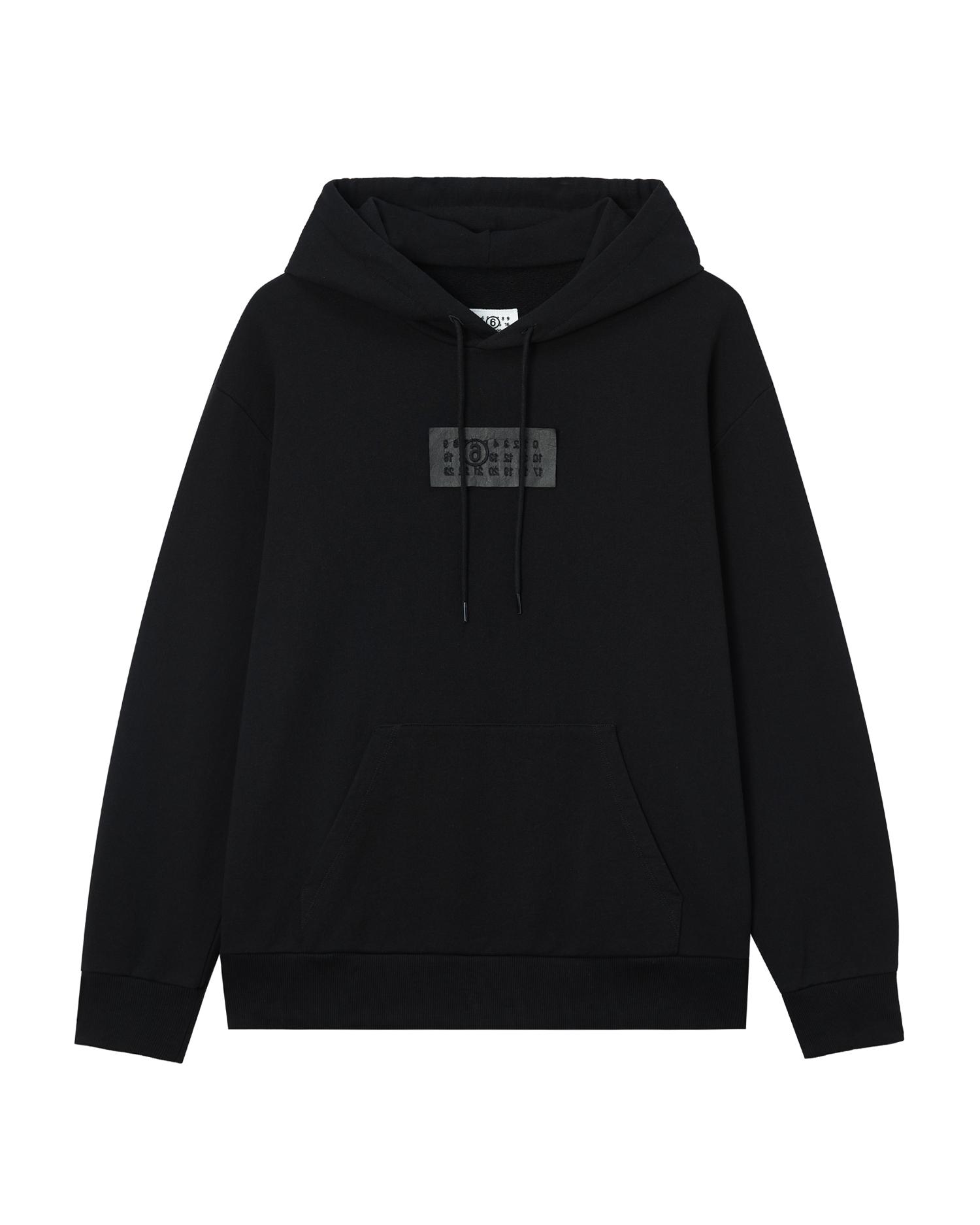 Numeric logo hoodie by MM6 MAISON MARGIELA