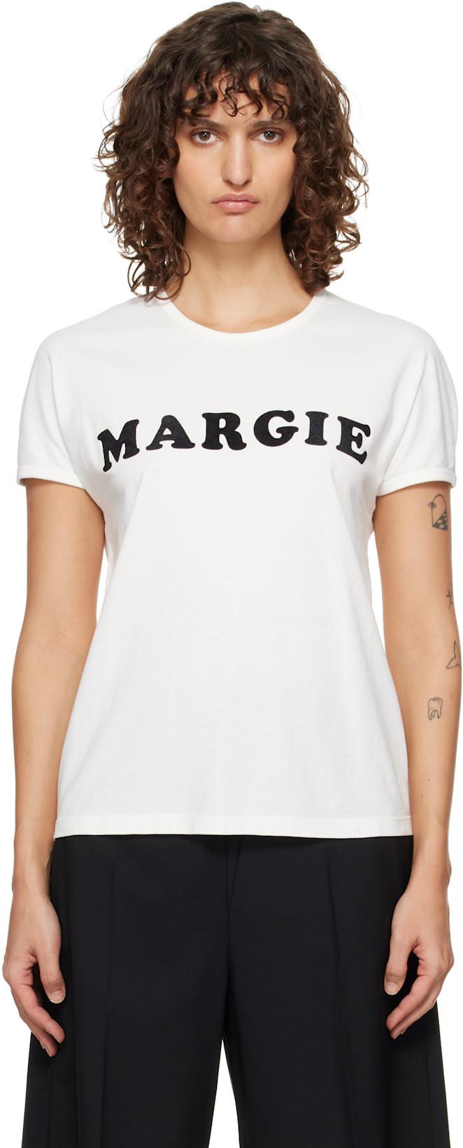 Off-White 'Margie' T-Shirt by MM6 MAISON MARGIELA