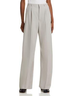 Pleated Straight Leg Pants by MM6 MAISON MARGIELA