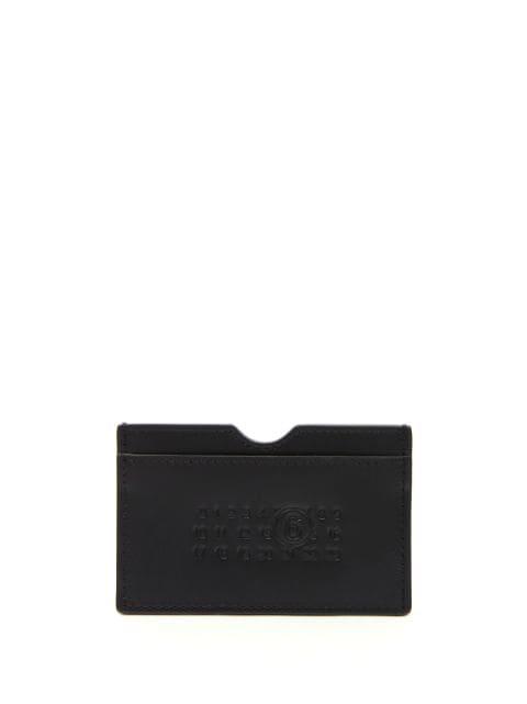 Signature leather cardholder by MM6 MAISON MARGIELA