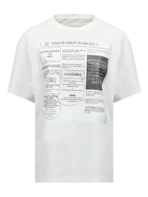 Stamp Logo T-shirt by MM6 MAISON MARGIELA